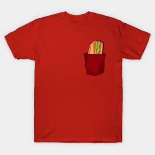 Pocket Delights - Colorful Sandwich Snack T-Shirt